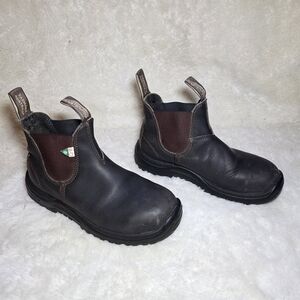 Blundstone 162 "Greenpatch" CSA Safety Boots – Size Women's 8 | Men's 6